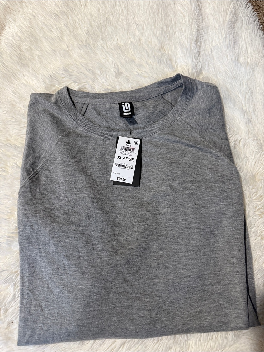Ideology Gray Crewneck Sweatshirt - Men's